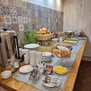 Agatomdom Gdansk, Taras-grill-kuchnia, 1800m Stare Penzion Gdaňsk